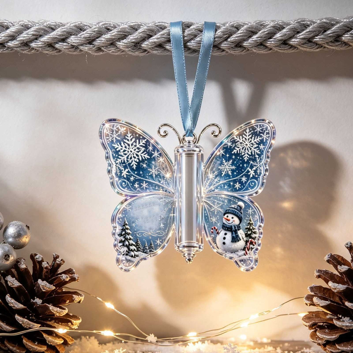 Christmas Cash Gift Stocking Shaped Ornament, Crystal-Clear Cash Holder Ornament with Xmas Stocking Design, Hanging Money Keepsake for Christmas Tree Wreath Garland, Surprise for Family Friends (F)
