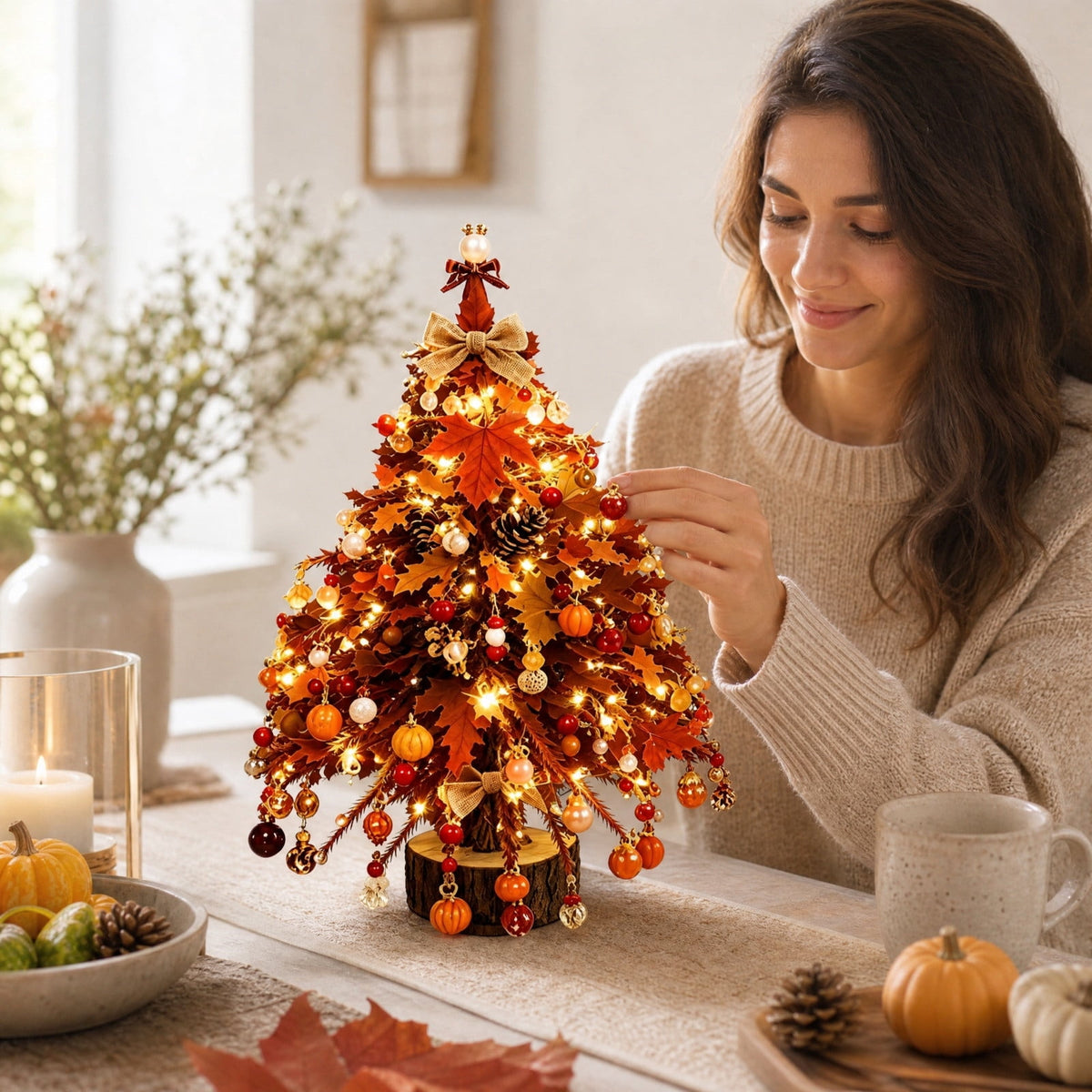 DIY Beaded Christmas Tree Craft Kit Christmas Decorations, 3D Candy Beaded Christmas Tree Craft Kit Christmas Decor, Christmas Crafts for Adults