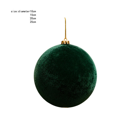 Adornos Para Arbol De Navidad, Shatterproof Big Red Ball Ornament, Soft Oversized Commercial Hanging Velvet Christmas Decor for Mall, Hotel, Staircase