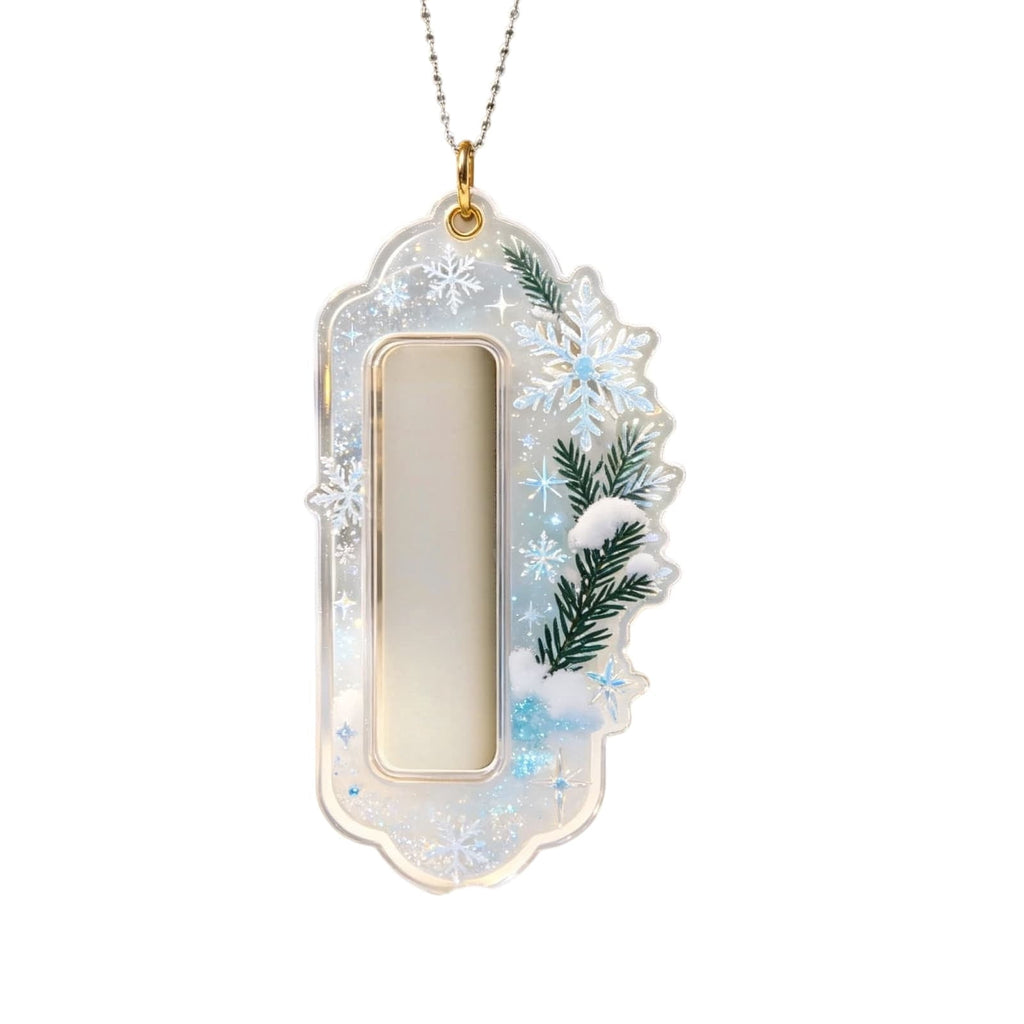 Christmas Cash Gift Stocking Shaped Ornament, Crystal-Clear Cash Holder Ornament with Xmas Stocking Design, Hanging Money Keepsake for Christmas Tree Wreath Garland, Surprise for Family Friends (F)