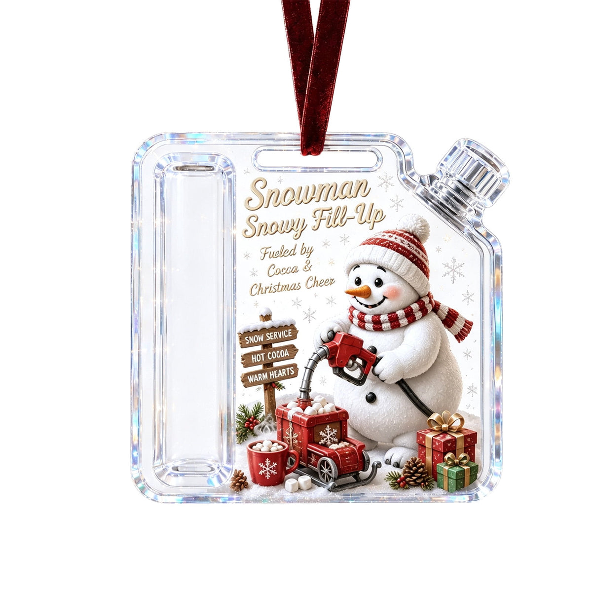Christmas Cash Gift Stocking Shaped Ornament, Crystal-Clear Cash Holder Ornament with Xmas Stocking Design, Hanging Money Keepsake for Christmas Tree Wreath Garland, Surprise for Family Friends (F)