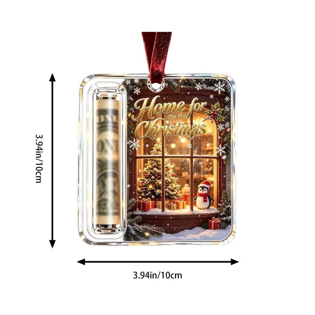 Clearance! Christmas Cash Gift Ornament, Christmas Money Holder for Cash, Christmas Decorations Gift (Merry Christmas)