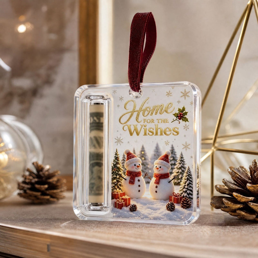 Clearance! Christmas Cash Gift Ornament, Christmas Money Holder for Cash, Christmas Decorations Gift (Merry Christmas)