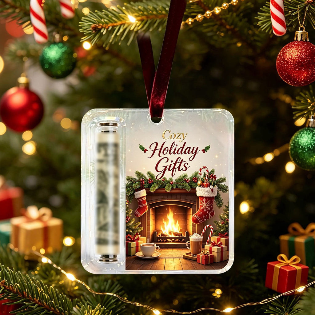 Clearance! Christmas Cash Gift Ornament, Christmas Money Holder for Cash, Christmas Decorations Gift (Merry Christmas)