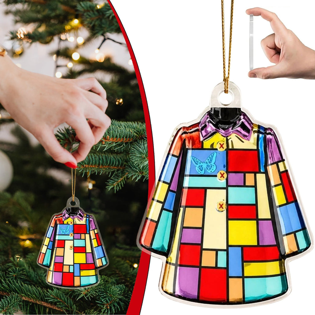 Dolly Memorial Acrylic Christmas Ornament Themed Christmas Ornament for Tree Car Office Home Dolly Themed Xmas Hanging Decor Country Music Holiday Decoration Gift