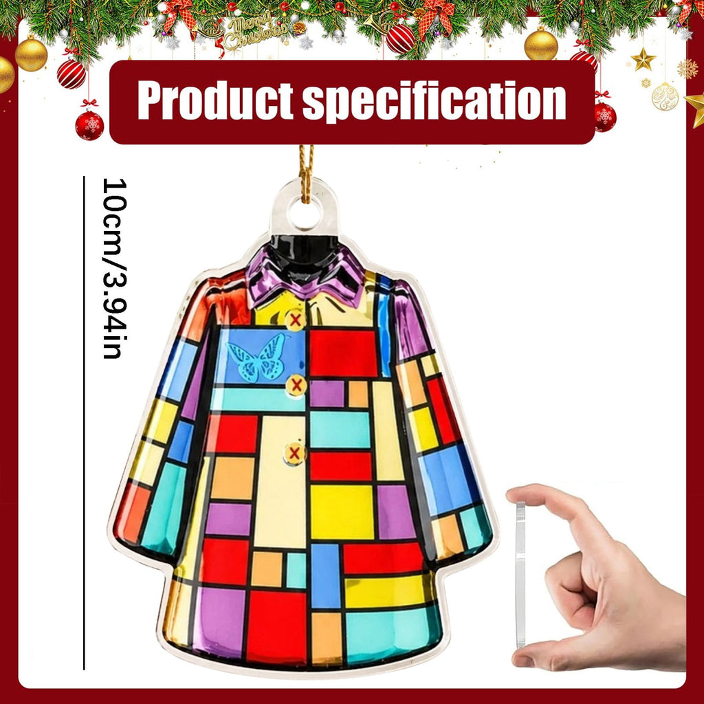 Dolly Memorial Acrylic Christmas Ornament Themed Christmas Ornament for Tree Car Office Home Dolly Themed Xmas Hanging Decor Country Music Holiday Decoration Gift