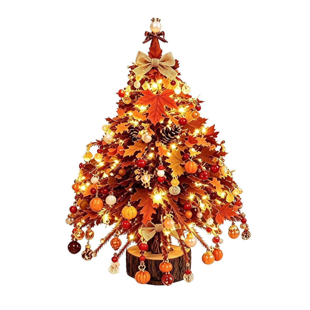 UALSRZL DIY Beaded Christmas Tree Kit, Christmas Decorations Handmade Beads Craft Set, Sparkling Crystal Xmas Ornaments for Table Decor Holiday Gifts