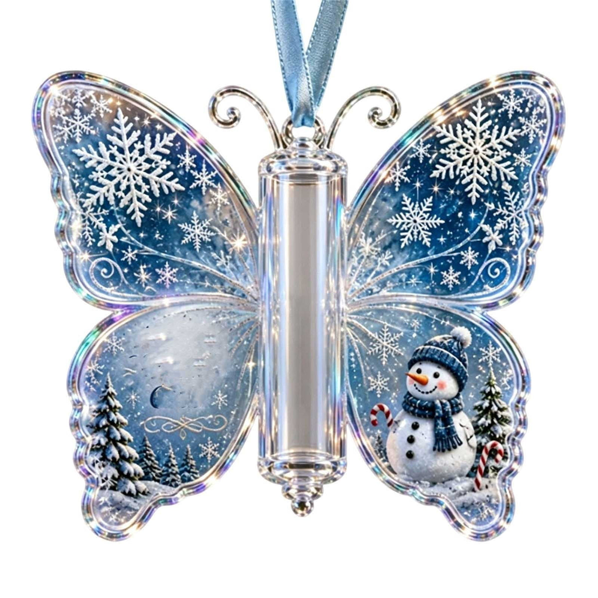 Christmas Cash Gift Stocking Shaped Ornament, Crystal-Clear Cash Holder Ornament with Xmas Stocking Design, Hanging Money Keepsake for Christmas Tree Wreath Garland, Surprise for Family Friends (F)