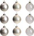 Glass Christmas Ornaments, Hanging Christmas Baubles for Xmas Tree Decoration, Wedding Party Gift