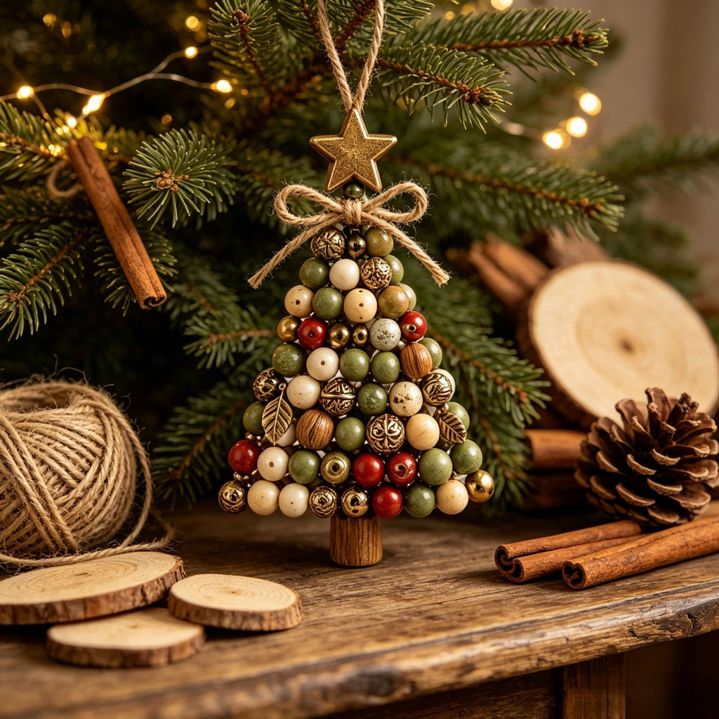DIY Beaded Christmas Tree Craft Kit Christmas Decorations, 3D Candy Beaded Christmas Tree Craft Kit Christmas Decor, Christmas Crafts for Adults
