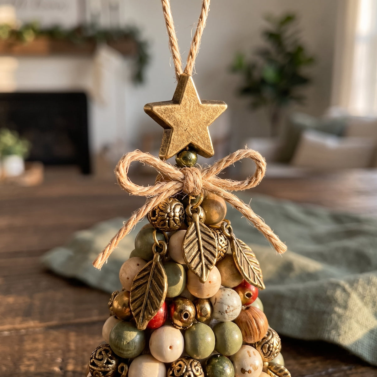 DIY Beaded Christmas Tree Kit, Christmas Decorations Handmade Beads Craft Set, Sparkling Crystal Xmas Ornaments for Tabletop Christmas Decor, Holiday Gifts for Adults by MPOISVA