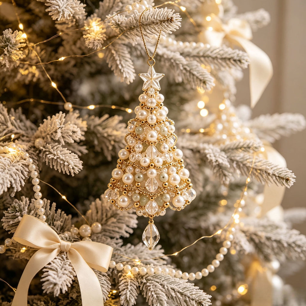 DIY Beaded Christmas Tree Craft Kit Christmas Decorations, 3D Candy Beaded Christmas Tree Craft Kit Christmas Decor, Christmas Crafts for Adults