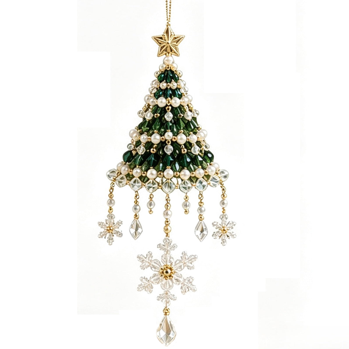 DIY Beaded Christmas Tree Craft Kit Christmas Decorations, 3D Candy Beaded Christmas Tree Craft Kit Christmas Decor, Christmas Crafts for Adults