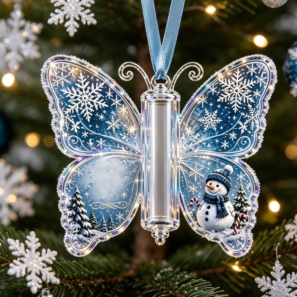 Christmas Cash Gift Stocking Shaped Ornament, Crystal-Clear Cash Holder Ornament with Xmas Stocking Design, Hanging Money Keepsake for Christmas Tree Wreath Garland, Surprise for Family Friends (F)