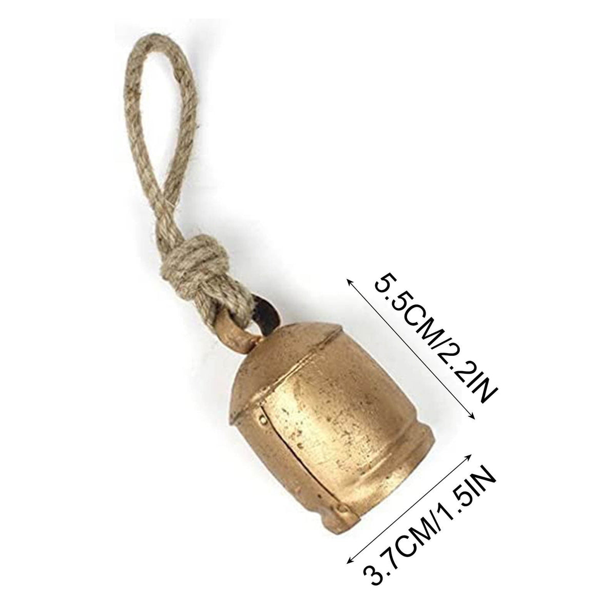 Clearance Christmas Decoration Christmas Decor Xmas Gifts Set Of 3 Christmas Bell Brass Cow Shabby Style Metal Hanging Giant Cow Bells Decor